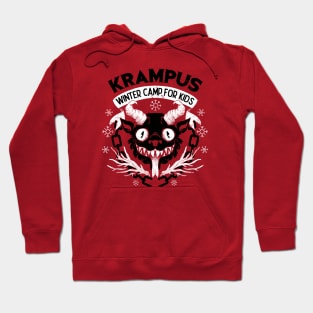 Krampus Winter Camp For Kids by Tobe Fonseca Hoodie